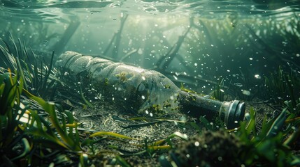 vivid underwater digital painting