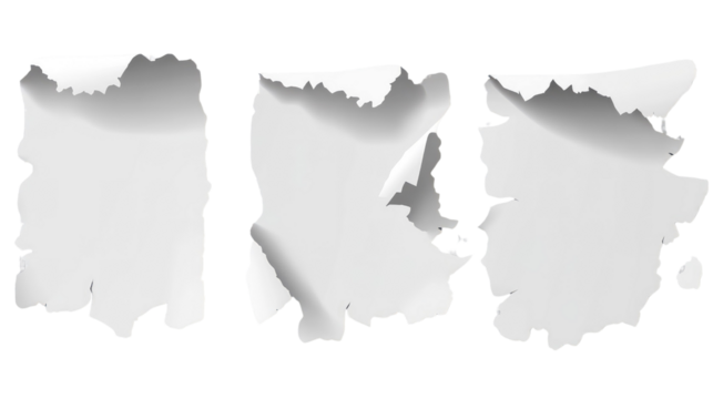 Torn Edges Paper Background Collection for Creative Designs, Scrapbooking, Advertising, and Presentations with Blank Spaces for Custom Text or Images