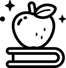 apple Illustration on a white background.