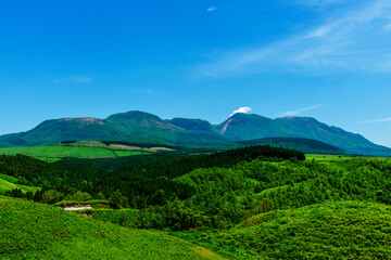 Fototapeta premium 九重連山