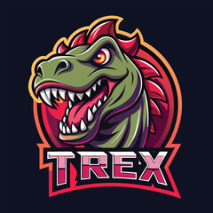 T-Rex Dinosaur Logo © kdpprosolutions2015