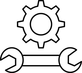 setting Illustration on a white background.