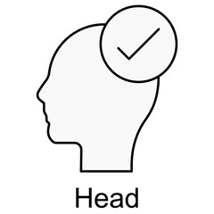 Head Icon, Mindful Headspace, The Power of the Head