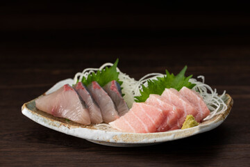 刺身の盛り合わせ