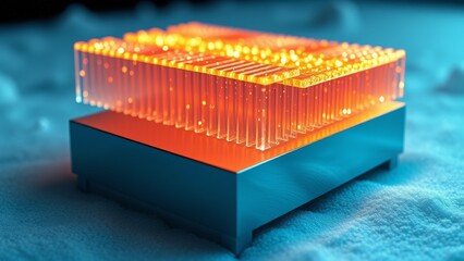 Orange light column matrix