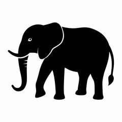 elefante-silhouette-vector