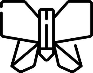 butterfly Illustration on a white background.