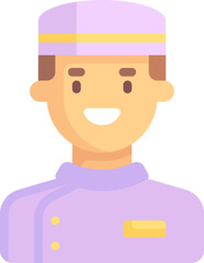 concierge Illustration on a white background.