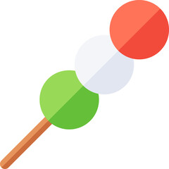 dango Illustration on a white background.