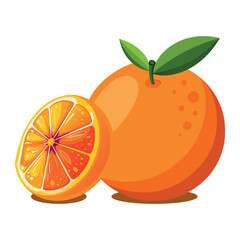 Print Orange Vector Art, Icons isolated on white background
