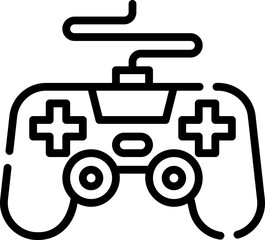 game controller Illustration on a white background.