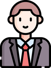 investor Illustration on a white background