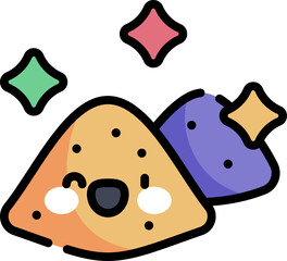 magic dust Illustration on a white background