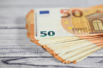 Argent euro finances business billet