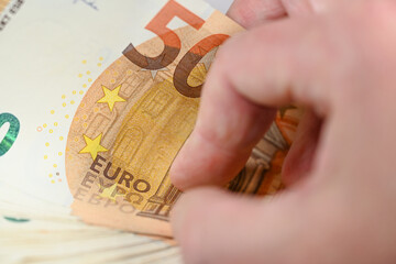 Argent euro finances business billet