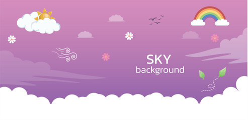 Clear sky. Background. Clouds. Cartoon pattern. Cool breeze. Clear sky. Clouds cover. pink .wallpaper pink.wallpaper