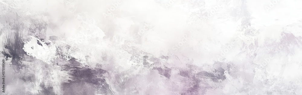 Poster Abstract white composition with faint pencil strokes creating a subtle interplay of texture and tone in contemporary art