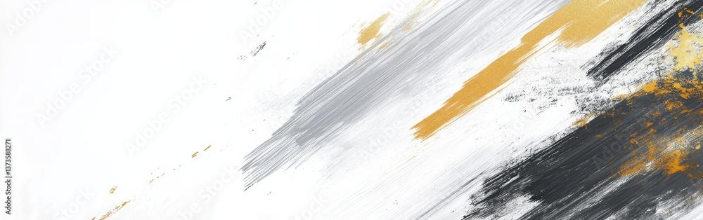 Poster abstract blend of soft white, gray, and vibrant strokes in a modern artistic composition ideal for c