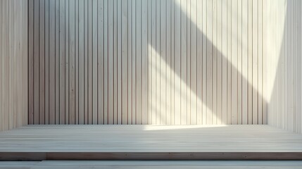 Obraz premium 31. A smooth, uninterrupted wooden surface featuring light pine planks arranged in a parallel layout.