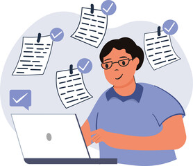 clipboard with to do list checkmark task management to track your business work productivity