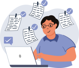 clipboard with to do list checkmark task management to track your business work productivity