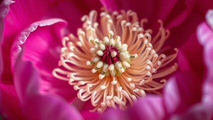 The microscopic world of peony stamens