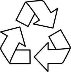 recycle Illustration on a white background