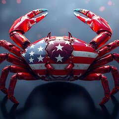  American red crab 