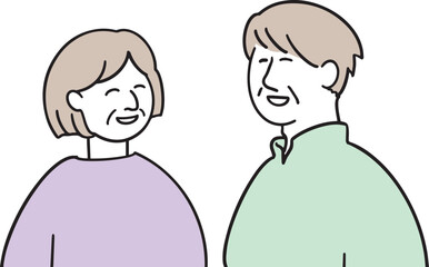 50-60代の夫婦