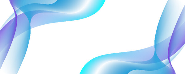 abstract art blue gradient wave curve shape design for brochure presentation corporate website flyer banner transparent background