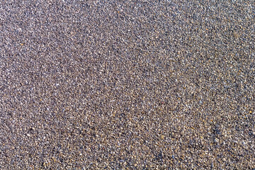 Sol gravillonné