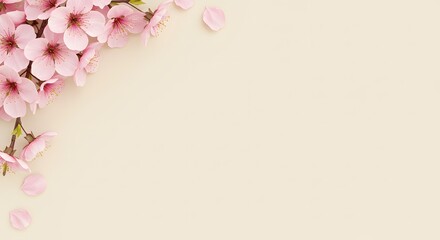 Fototapeta premium pink flowers background