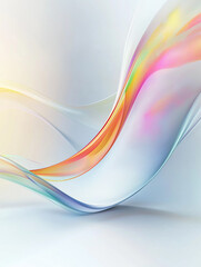 abstract colorful wave background