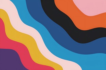 Multicolor abstract background. Colorful pattern. Creative graphic design for poster, brochure, flyer and card. Unique wallpaper. Backdrop for web, fabric and notepad cover.