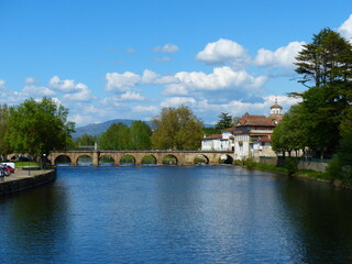Obraz premium Cidade Chaves ponte romana Tâmega