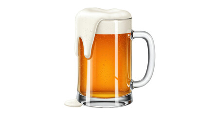 Isolated Beer Mug