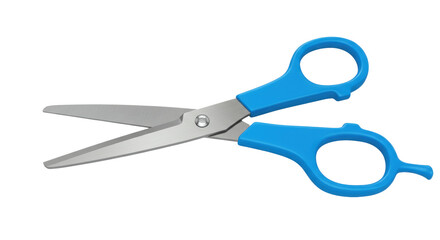 Isolated Blue Scissors