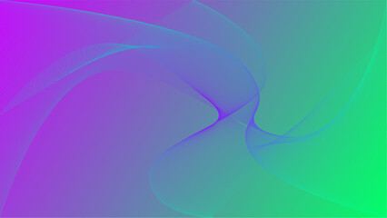 Modern Art Composition with Flowing Elements