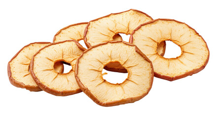 Isolated Apple Chips