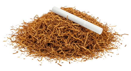 Isolated Pile of Rolling Tobacco