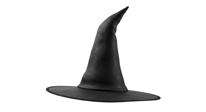 Isolated Witch Hat