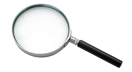 Isolated Magnifying Glass