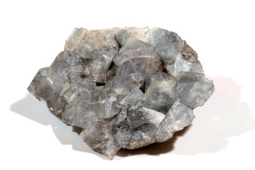 Mineral Fluorite, Olive green cubes, Heights mine, Eastgate, Weardale, Co. Durham, England