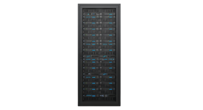 Isolated Server Rack