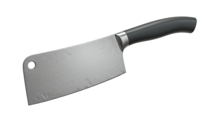 Isolated Meat Cleaver
