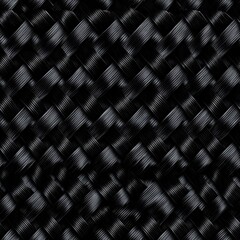 Seamless Carbon Fiber Weave Pattern Wallpaper for Modern Design and Creative Applications