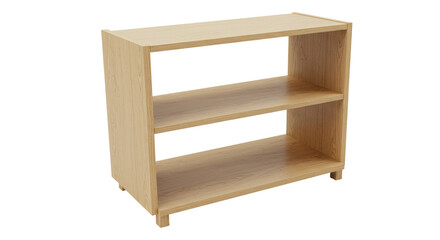 Isolated Bookshelf