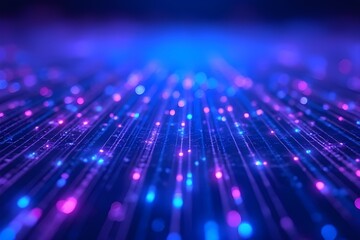 fiber optics background with lots of lights spots