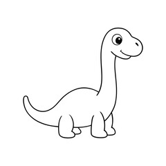 funny dinosaur cartoon coloring page