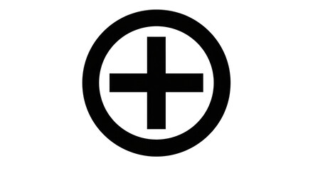 Obraz premium Isolated Crosshair Icon